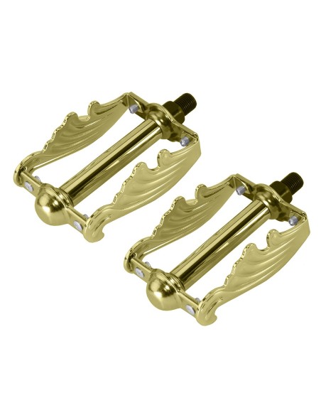 Wing Pedals 1/2 Gold.
